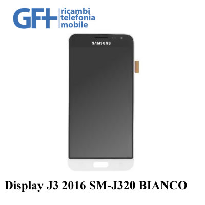 LCD Display Completo BIANCO Samsung J3 2016 SM-J320